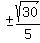 %27%27+%2B-+sqrt%2830%29%2F5
