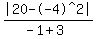 %27%7C20+-+%28-4%29%5E2%7C%27%2F%28-+1+%2B+3%29