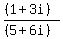 %28%281+%2B+3i%29%29%2F%28%285+%2B+6i%29%29