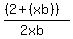 %28%282%2B%28xb%29%29%29%2F%282xb%29