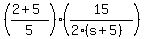 %28%282%2B5%29%2F5%29%2A%2815%2F%282%28s%2B5%29%29%29