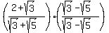 %28%282%2Bsqrt%283%29%29%2F%28sqrt%283%29%2Bsqrt%285%29%29%29%28%28sqrt%283%29-sqrt%285%29%29%2F%28sqrt%283%29-sqrt%285%29%29%29