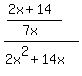 %28%282x%2B14%29%2F%287x%29%29%2F%282x%5E2%2B14x%29