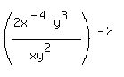 %28%282x%5E%28-4%29y%5E3%29%2F%28xy%5E2%29%29%5E%28-2%29