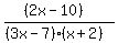 %28%282x-10%29%29%2F%28%283x-7%29%28x%2B2%29%29