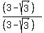 %28%283-sqrt%283%29%29%29%2F%28%283-sqrt%283%29%29%29%29
