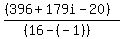%28%28396%2B179i-20%29%29%2F%28%2816-%28-1%29%29%29