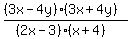 %28%283x+-+4y%29%283x+%2B+4y%29%29%2F%28%282x+-+3%29%28x+%2B+4%29%29%29