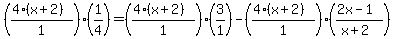 %28%284%28x%2B2%29%29%2F1%29%281%2F4%29=%28%284%28x%2B2%29%29%2F1%29%283%2F1%29-%28%284%28x%2B2%29%29%2F1%29%28%282x-1%29%2F%28x%2B2%29%29