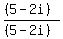 %28%285-2i%29%29%2F%28%285-2i%29%29