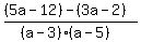 %28%285a-12%29-%283a-2%29%29%2F%28%28a-3%29%28a-5%29%29