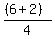 %28%286%2B2%29%29%2F4