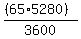 ((65*5280))/3600