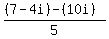%28%287+-+4i%29-+%2810i%29%29%2F5