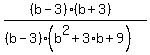 %28%28b-3%29%2A%28b%2B3%29%29%2F%28%28b-3%29%2A%28b%5E2%2B3%2Ab%2B9%29%29