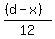 %28%28d-x%29%29%2F12