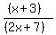 %28%28x%2B3%29%29%2F%28%282x%2B7%29%29