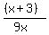 %28%28x%2B3%29%29%2F%289x%29