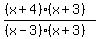 %28%28x%2B4%29%28x%2B3%29%29%2F%28%28x-3%29%28x%2B3%29%29