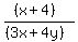 %28%28x%2B4%29%29%2F%28%283x%2B4y%29%29
