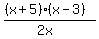 %28%28x%2B5%29%28x-3%29%29%2F%282x%29