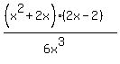 %28%28x%5E2%2B2x%29%282x-2%29%29%2F%286x%5E3%29+