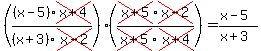 %28%28x-5%29cross%28x%2B4%29%2F%28x%2B3%29cross%28x-2%29%29%2A%28cross%28x%2B5%29cross%28x-2%29%2Fcross%28x%2B5%29cross%28x%2B4%29%29=%28x-5%29%2F%28x%2B3%29