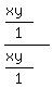 %28%28xy%29%2F1%29%2F%28%28xy%29%2F1%29%29