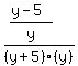 %28%28y-5%29%2Fy%29%2F%28y%2B5%29%2F%28y%29