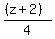 %28%28z%2B2%29%29%2F4