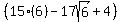 %28+15%286%29-+17sqrt%286%29%2B4+%29