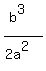 %28+b%5E3%29+%2F+%282a%5E2%29