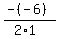 %28-%28-6%29%29%2F%282%2A1%29
