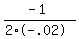 %28-1%29%2F%282%2A-.02%29