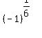%28-1%29%5E%281%2F6%29