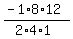 %28-1%2A8%2A12%29%2F%282%2A4%2A1%29