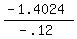 %28-1.4024%29%2F%28-.12%29