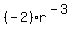 (-2)*r^(-3)