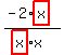 %28-2%2Ahighlight%28x%29%29%2F%28highlight%28x%29%2Ax%29