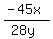 %28-45x%29%2F%2828y%29
