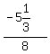 %28-5%261%2F3%29%2F8