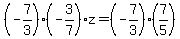 %28-7%2F3%29%28-3%2F7%29z=%28-7%2F3%29%287%2F5%29
