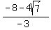 %28-8-4sqrt%287%29%29%2F%28-3%29