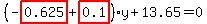%28-highlight_red%28+0.625+%29%2Bhighlight_red%28+0.1+%29%29%2Ay%2B13.65=0