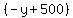 %28-y%2B500%29