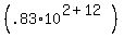 %28.83%2A10%5E%282%2B12%29%29