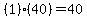 %281%29%2840%29=40