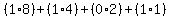 %281%2A8%29%2B%281%2A4%29%2B%280%2A2%29%2B%281%2A1%29
