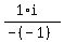 (1*i)/(-(-1))