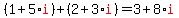 %281%2B5%2Ared%28i%29%29%2B%282%2B3%2Ared%28i%29%29++=+3%2B8%2Ared%28i%29